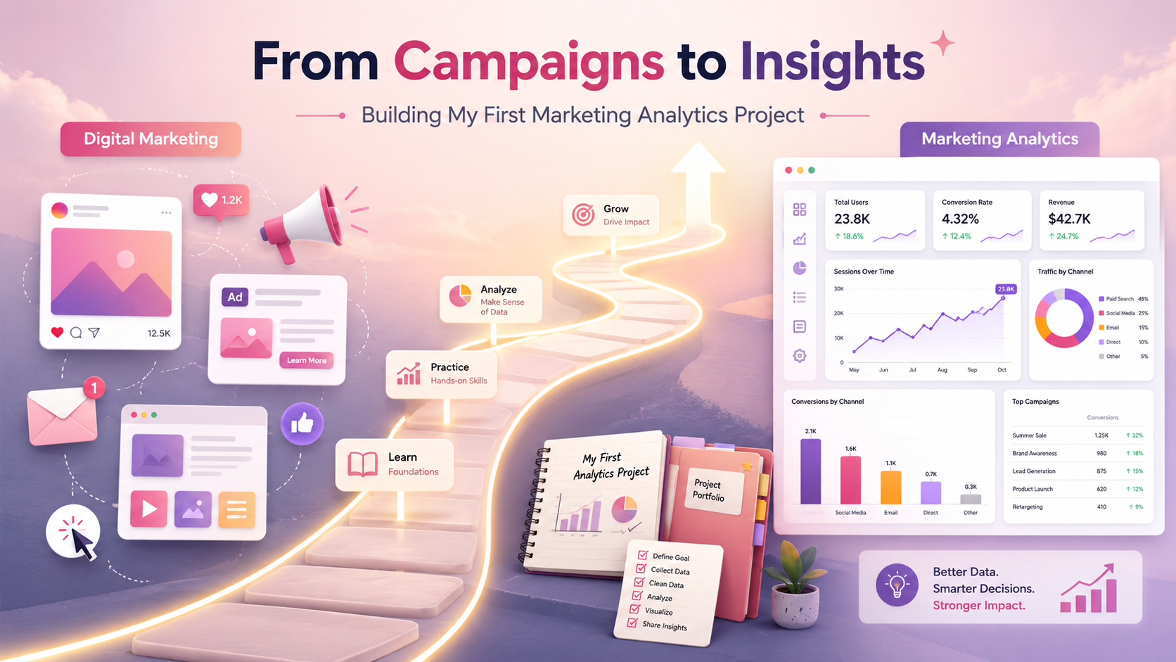 I Built My First Marketing Analytics Project — And It Changed How I See My Career
